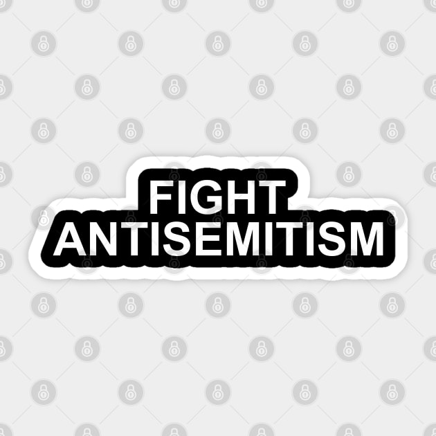 fight antisemitism Sticker by Vortex.Merch